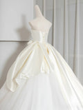Blast Brat Light Wedding White Winter New Bridal Yarn High-End Fasing 2026 French Retro Go Out Wedding Dress HZ0517