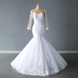 Supply Wedding Dress Bride Tail 2026 New White Breast Lace Simple Xiansen Wedding Dress HZ0517