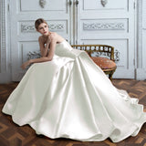 French Wine Red Main Wedding Dress 2026 New Bridal Retro Court Fading Brao Tug-Tailed Evening Dress HZ0517