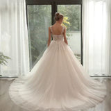 Light Wedding Dress White Simple Sen Tie Slings Daily Can Wear Wedding Yarn Long Tail Thin Summer HZ0517
