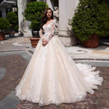 Perspective Light Wedding Dress 2026 New Bridal Thin Simple Lace Sexy Tour Small Tail Soft Yarn HZ0517