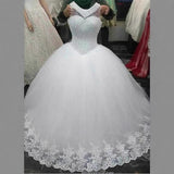 2026 Spring New Large-Size Bride High-Waist Simple Style Wedding Dress HZ0517