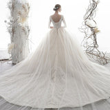 Wedding Dress 2026 New Bridal Temperament Sen System Tail Wedding Dress French Heavy Industry Double Shawl Main Wedding Dress HZ0517