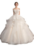 Main Wedding Dress Woman 2026 New Sen Bridal Wedding Simple V Collar Thin Shoulder-To-Shoulder Pavity HZ0517