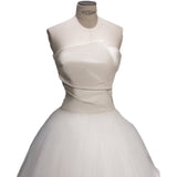 French-Style Denstalt Wedding Dress 2026 New Breast-Skinny Princess Super Fairyson Simple Go Out Of The Net Red Model HZ0517