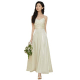 French White Slings Light Wedding Dress New Super Fairy Light Luxury Engagement Dress Can Wear Simple Dress Every Day HZ0517