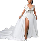 New Women's Oblique Shoulder-Back Dress Dress Dress Dress Dress HZ0517