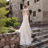 2026 New Mermaid Wedding Dress With Dew Fashion Wedding Dress HZ0517