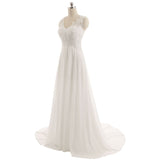 2026 Bride Beach Wedding Lace A-Type Bridal Dress New Fashion Renovable Atmosphere HZ0517
