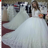Wedding Dress In The Spring Of 2026 New Repair Thin Pong Lint Tailed Large Size Wedding Dress HZ0517