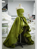 Alice Diri Reba The Same حÓ͹û Green High-End Toast Dress Wedding Party Birthday Evening Dress HZ0517