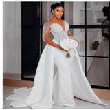2026 Wedding Dress Sexy Suspension V-Neck Dress Wedding Dress Evening Dress HZ0517