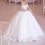 Light Sen Style Wedding Dress 2026 Word Shoulder-To-Shoulder Bridal Korean Version Of The Dream Thin Simple Court Style Wedding Dress HZ0517