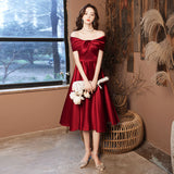 White Small Dress Light Luxury Small Evening Dress Engagement Dress Femininity Banquet Host Dress Usually Wear HZ0517