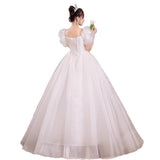 Wedding Dress 2026 New Bridal Yarn Small Simple French Light Main Yarn High-Quality Bubble Bubble Sleeve HZ0517