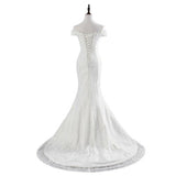 Fishtail Main Wedding Dress 2026 New Fairy Lace Simple Light Wedding Dress Bride Wedding Yarn Spring HZ0517