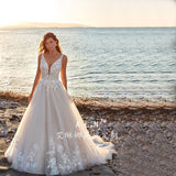 Sling V-Neck Light Wedding Dress 2026 New French Simple Bridal Atmospheric Lace Yarn Temperament Thin Sen System HZ0517