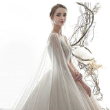 Wedding Dress 2026 New Bridal Temperament Sen System Tail Wedding Dress French Heavy Industry Double Shawl Main Wedding Dress HZ0517