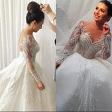 New Deep V Sexy Bride Wedding Dress Simple Atmosphere Thin Body Year 2026 Fashion Ocean HZ0517