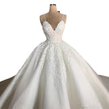 Deep V-Neck Sexy Lace Wedding Romantic Temperament Dignified Wedding Feast To Welcome 2026 New Autumn HZ0517