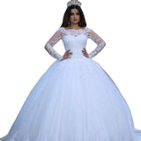 2026 White Wedding Dress Temperament Retro Lace Sticker Hot Sale HZ0517
