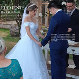 2026 New Wedding Dress Shoulder-To-Shoulder Wedding Dress Slim Thin Waist Nordic Wedding Dress HZ0517