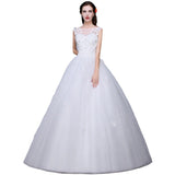 Wedding Dress 2026 New Korean Bride Wedding Wedding Dress Shoulder-Sized Large-Size Slim Slim Main Yarn HZ0517