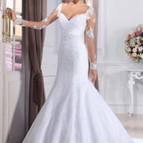 Wedding Dress In The Spring Of 2026 New Slim Slim Fish Tail Tail Tug Wedding Dress Hot Sale HZ0517