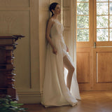Small Light Wedding Dress Bride 2026 New Travel Photography Sen Series Super Fairy Dream Dress Bras Welcome To Go Out Yarn HZ0517