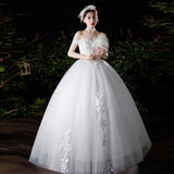 Light Wedding Bride 2025 New Sentair Dress Dream Super Fairy Temperament French Word Shoulder Summer Simple Atmosphere HZ0517