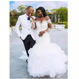 2026 New Bridal Yarn Wedding Dress Big Tail Sexy Fashion New Temperament Main Yarn HZ0517