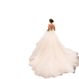 French Linden Brae Wedding Dress New Simple Strapping Thin Princess Ponbo Skirt Bride Wedding Yarn HZ0517