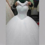 2026 Spring New Large-Size Bride High-Waist Simple Style Wedding Dress HZ0517