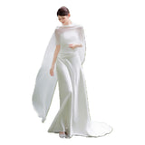 French-Style Fasley Morning Dress Dress Simple High-End Bridal Engagement Dress Dress To Welcome The Yarn HZ0517