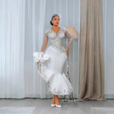 Heavy Industry Nail Pearlfishtail Wedding Dress Size Bridal Ceremony Main Yarn HZ0517