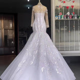 Wedding Dress 2026 New Lace Heavy Hand-Tailed Wedding Dress Slim Deep Weddingdress HZ0517