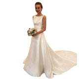 Wish New Simple Dingy Wedding Dress Sexy Bareback Butterfly Wedding Yarn HZ0517
