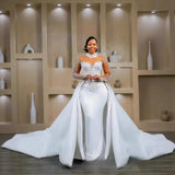 Heavy Industry Nail Perspective Fishtail Wedding Dress Big Drag Tailded Ding Noodles Main Wedding Dress 2026 Wedding Dress HZ0517