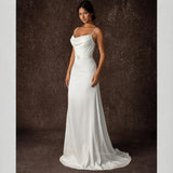 Wedding Dress 2026 New Slings Body Sexy Dew Trendy Wedding Dress Spring HZ0517