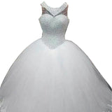2026 New Large-Size Wedding Dress Bride High Waist Simple Temperament Suzhou Light Wedding Dress HZ0517