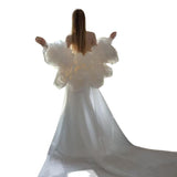The New Three-Dimensional Flower Shawl Wedding Wedding Wedding Wedding Birthday Banquet Of 2026 New Three-Dimensional Flower Shawl HZ0517