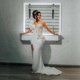 2026 New Wedding Dress Bride Wedding V Mermaid Lace Ball Evening Dress HZ0517