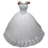 2026 Spring New Large-Size Bride High-Waist Simple Style Wedding Dress HZ0517