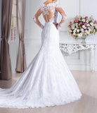 Wedding Dress In The Spring Of 2026 New Slim Slim Fish Tail Tail Tug Wedding Dress Hot Sale HZ0517