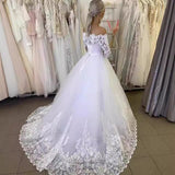 Main Wedding 2026 New Lace Master Wedding Dress Gauce Brides Dress HZ0517