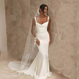 2026 New Wedding Dress Braped Fishtail Show-Back Trend Trip Main Wedding Dress Spring HZ0517