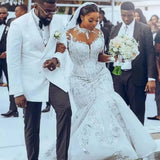 Wedding Dress 2026 New Lace Heavy Hand-Tailed Wedding Dress Slim Deep Weddingdress HZ0517
