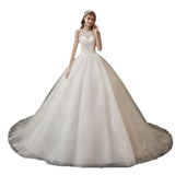 2026 New Light Wedding Dress Sen Family Wedding Private Set Wedding Dress Tug Tail Thin Dress Dress Dress HZ0517