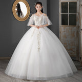Light Wedding Dress Master Wedding Dress Size 2025 New French Mori Character Thin Bridal Female White F90 HZ0517