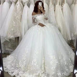 Spring 2026 New Wedding Dress Lace Long-Sleeved Fashion Wedding Dress HZ0517